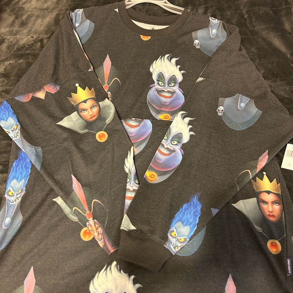 Disney Spirit Jersey- Villains - L